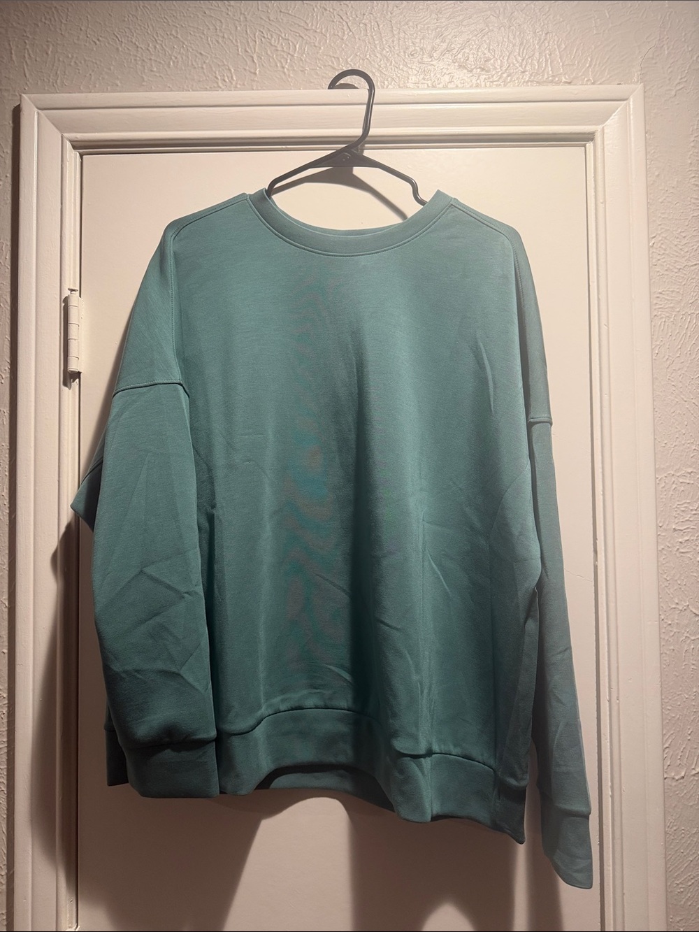 Members Mark Ladies Teal Scuba Crew XXL